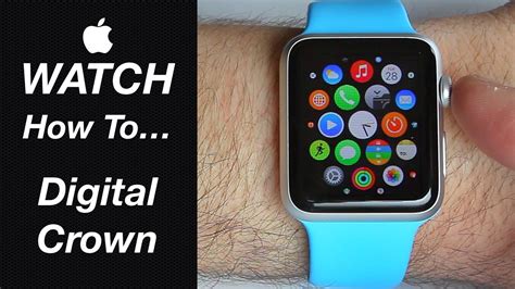 how to turn on digital crown|Apple Watch Guide .